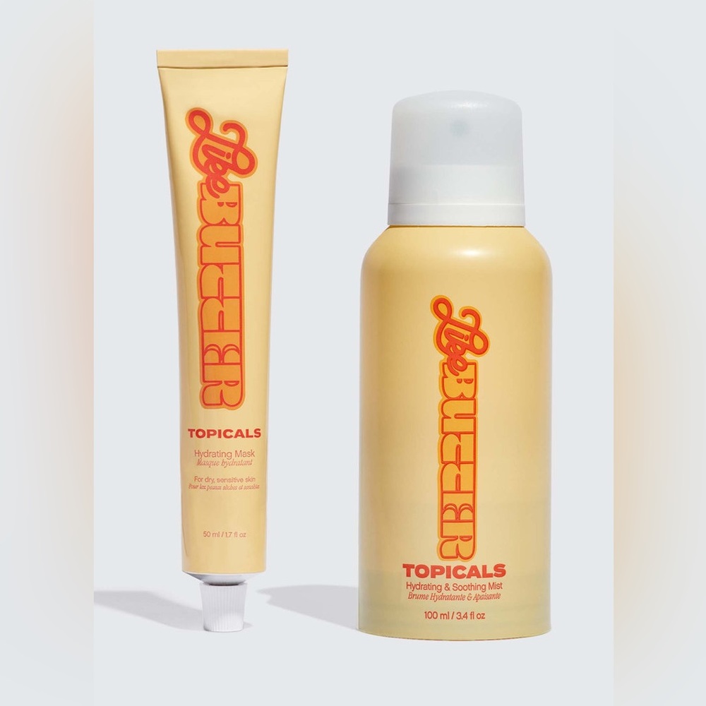New in package, Topicals “Like Butter” Duo - hydrating mask & soothing mist
